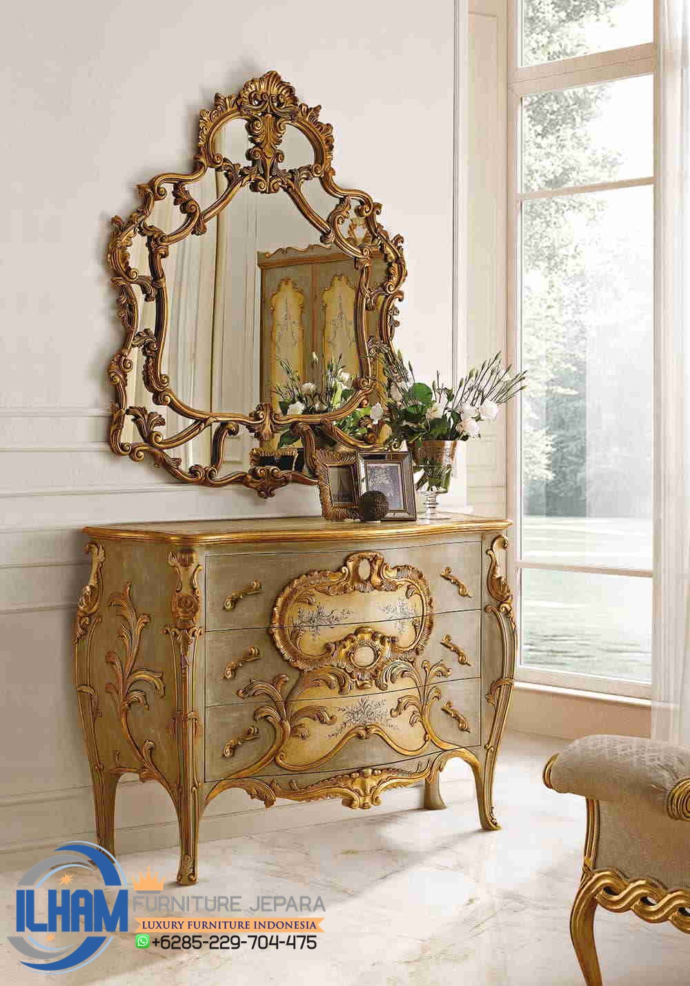 Meja Konsul Classic Modern, Meja Konsul Mewah, Meja Konsul Klasik, Meja Konsul Ukiran, Meja Konsul terbaru, Meja Konsul Luxury Table