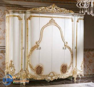 Lemari Pakaian, Lemari Pakaian Klasik, Lemari Pakaian Mewah, Furniture Klasik Eropa, Lemari 6 Pintu Ukiran, Lemari Cermin Elegan, Lemari Ivory, Lemari Kayu Solid, Lemari Wardrobe Klasik, Luxury Wardrobe Klasik,Lemari Pakaian Mewah Klasik Ukiran Gaya Turki