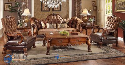 Furniture Luxury, Furniture Mewah, Living Room, Ruang Tamu, Ruang Tamu Mewah, Sofa Tamu Klasik, Sofa Tamu Mewah, Harga Sofa Tamu, Desain Sofa Tamu, Kursi Sofa Tamu, Best Sofa Tamu Kulit Asli Ukir Jepara Jati Klasik Amaricano