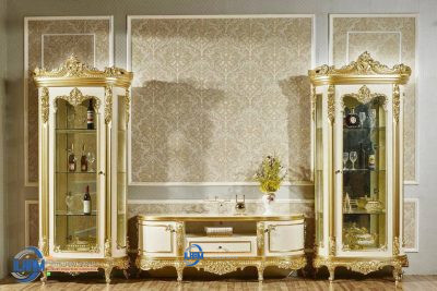 Cabinet Meja TV Klasik Lemari Kaca Hiasan Luxury Gold, Almari Hias TV, Almari TV Jati, Bufet Klasik Ukiran, Bufet TV, Bufet TV Jepara, Bufet TV Klasik, Bufet TV Minimalis, Bufet TV Putih Duco, Bufet Ukir, Jual Bufet TV Jati, Lemari TV