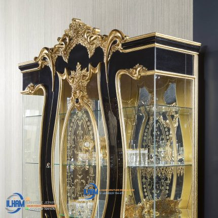 Lemari Hias Klasik Minimalis 2 Pintu