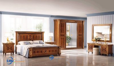 desain kamar tidur, harga kamar tidur, inspirasi kamar tidur, model kamar tidur, ukuran tempat tidur,Set Tempat Tidur Mewah Klasik Kemegahan Gaya Italia