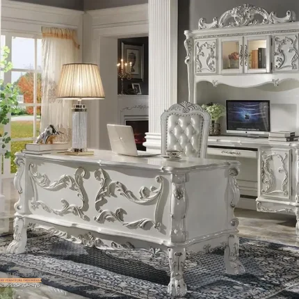 Meja Kerja Kantor Executive White Finish Set Kursi Direktur Klasik Mewah, Desain Meja Kantor Klasik, Desain Ruang Kantor Direktur, Kursi Direktur, Kursi Kantor, Kursi Ruang Rapat, Meja Kantor Direktur, Meja Kantor Direktur Minimalis, Meja Kantor Ikea, Meja Kantor Informa, Meja Kantor Jati, Meja Ruang Direktur, Meja Ruang Rapat, Ruang Kerja