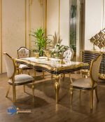 Dining Set Meja Makan Gold 4 Kursi Salina Turki, Desain Meja Makan Mewah, Kursi Makan Mewah, Meja Makan, Meja Makan Klasik, Meja Makan Klasik 10 Kursi, Meja Makan Klasik 6 Kursi, Meja Makan Klasik 8 Kursi, Meja Makan Klasik Bundar, Meja Makan Klasik Eropa, Meja Makan Klasik Jati, Meja Makan Klasik Mewah, Meja Makan Mewah, Meja Makan Mewah Kayu Jati, Meja Makan Mewah Modern, Ruang Makan