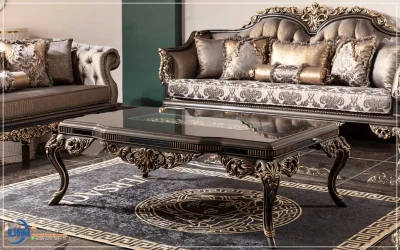 Meja Tamu Mewah Ukiran Jepara Turki Design Lagos