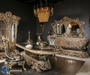 Sale Dining Set Meja Makan Taj Mahal Kemewahan Turkisme