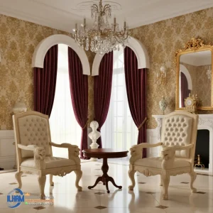 Sofa Teras Klasik Ukiran Mewah White Leather Synthetic