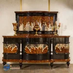 Bufet Credenza Console Table Impera Luxury Dining Set Jakarta Handmade