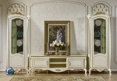 Galeri One Set Bufet Klasik Almari Hias Pajangan Ruang Tamu Terbaru