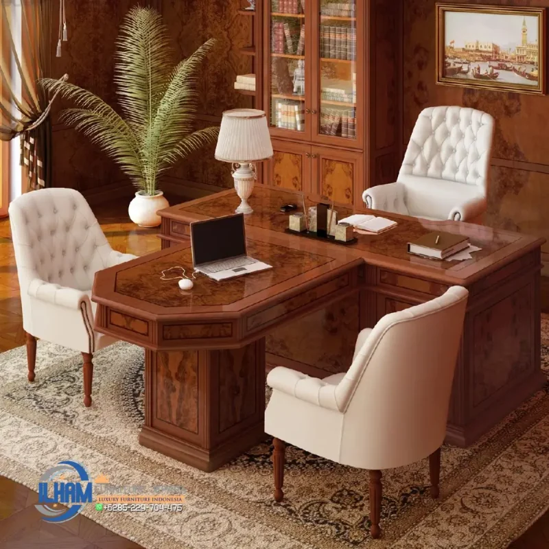 Kursi Meja Ruang Kerja Kantor DPR Berkualitas Jepara