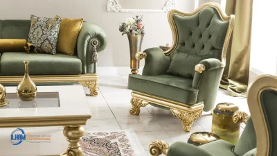 Kursi Sofa Mewah Modern Duco Volga