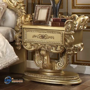Nakas Klasik Kamar Set Tempat Tidur Mewah Jepara Luxury Empire