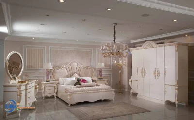 Gambar Kamar Tidur Set Mewah Istana Ala Eropa