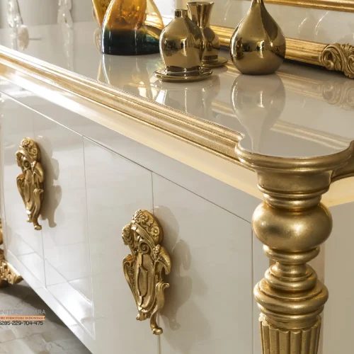 Model Meja Konsul Klasik Ruang Tamu Mewah