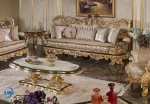 Model Sofa Mewah Luxury Carving Baroque Style