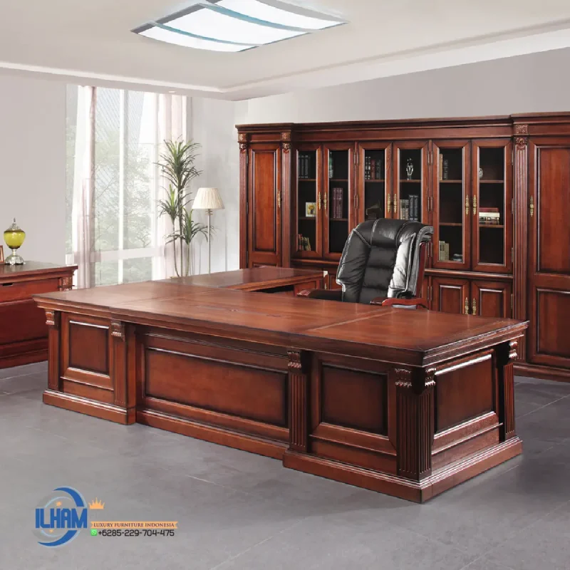 Furniture Meja Kantor Direktur Jati Jepara Minimalis Modern, Desain Meja Kerja, Furniture Luxury, Furniture Mewah, Kursi Kantor Direktur, Meja Direktur HPL, Meja Direktur Kayu Jati, Meja Direktur Mewah, Meja Direktur Minimalis, Meja Direktur Modern, Meja Kantor Kayu Jati, Meja Kantor Klasik, Meja Kantor Minimalis, Meja Kerja Direktur, Meja Kerja Klasik, Meja Kerja Manager, Meja Kerja Minimalis, Meja Kerja Ukir Jepara, Ruang Kerja, Ruangan Kerja Direktur