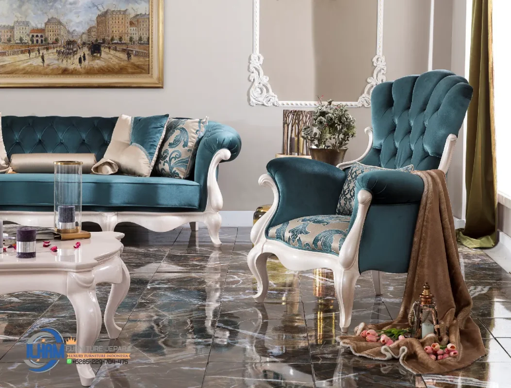 Kursi Sofa Modern Chesterfield Jepara Terbaru