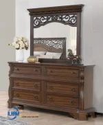 Meja Rias Tempat Tidur Mewah Klasik Jati Qwerina