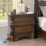 Nakas Tempat Tidur Mewah Klasik Jati Qwerina