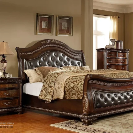 Jual Tempat Tidur Jati Ukir Jepara Classic Bedroom Set