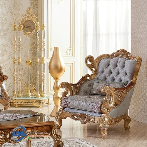 Kursi Sofa Klasik Mewah Gold Classic Living Room