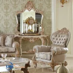 Kursi Sofa Mewah Ruang Tamu Klasik Jepara