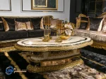 Meja Tamu Mewah Jakarta Classic Luxury Livingroom