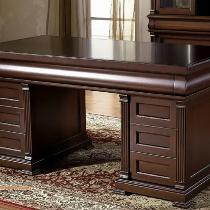 Model Meja Kantor Direktur Minimalis Jepara