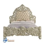 Model Tempat Tidur Klasik Jepara Synthetic Leather