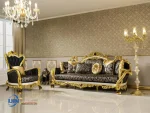 Sofa Mewah Modern Gold Desain Turki