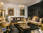 Sofa Tamu Mewah Jakarta Classic Luxury Livingroom
