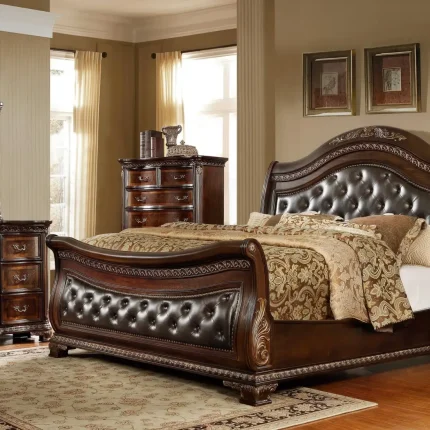 Tempat Tidur Jati Ukir Jepara Classic Bedroom Set