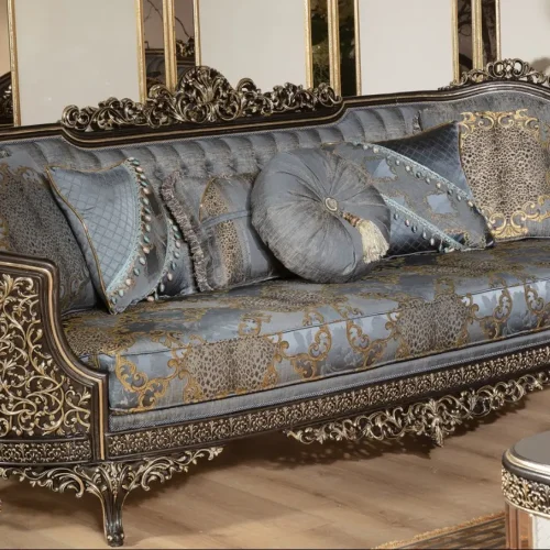 Interior Sofa Klasik Living Room White Duco Lagos