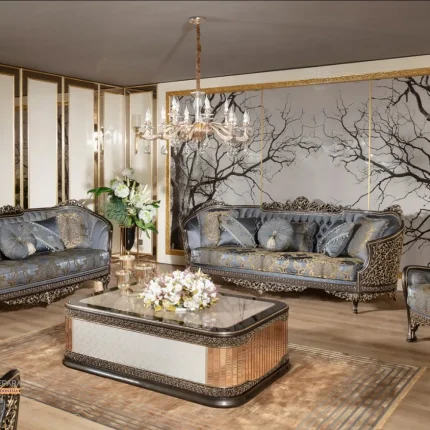 Interior Sofa Tamu Klasik Living Room Duco Lagos