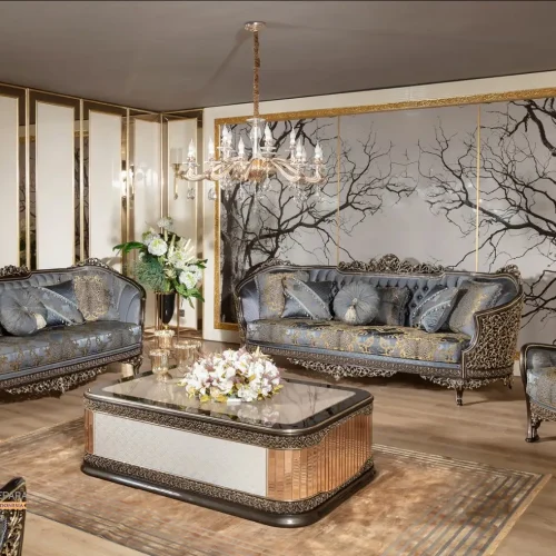 Interior Sofa Tamu Klasik Living Room Duco Lagos
