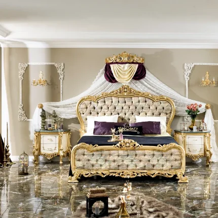 Set Kamar Tidur Exclusive Mewah Ukir Klasik Jepara