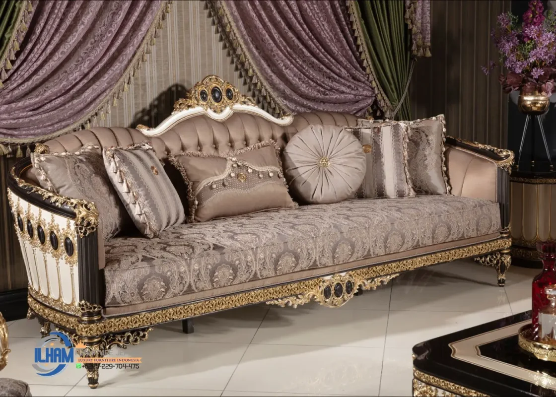 Style Sofa Klasik Mewah Terbaru Ukiran Jepara Original