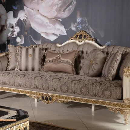 Style Sofa Mewah Klasik Terbaru Ukiran Jepara Original
