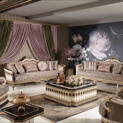 Style Sofa Tamu Klasik Terbaru Ukiran Jepara Original