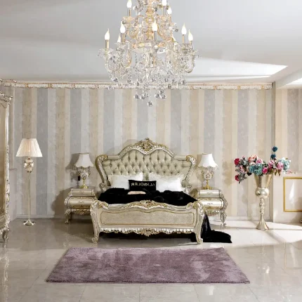Tempat Tidur Kamar Set Exclusive Silver Altay
