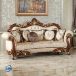 3 Seater Sofa Ruang Tamu Orang Kaya Gaya Klasik Jepara