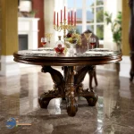 Meja Makan Round Dining Table