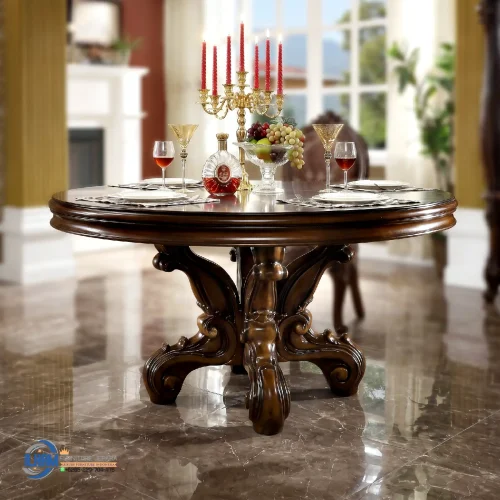 Meja Makan Round Dining Table