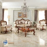 Set Sofa Ruang Tamu Orang Kaya Gaya Klasik Jepara
