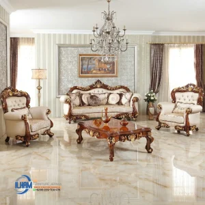 Set Sofa Ruang Tamu Orang Kaya Gaya Klasik Jepara