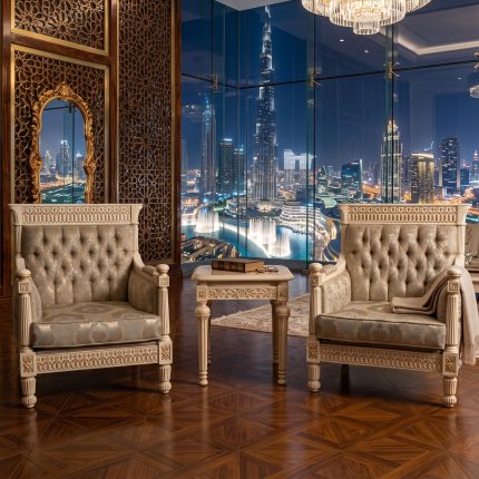 Luxury Sofa Dubai Klasik Ukir Mewah Jepara