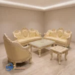Set Sofa Tamu Jepara Mewah Ukir Klasik Handmade