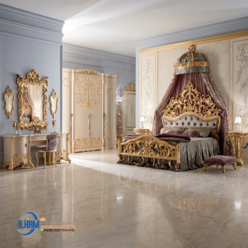 Kamar Set Tempat Tidur Mewah Sultan Jakarta