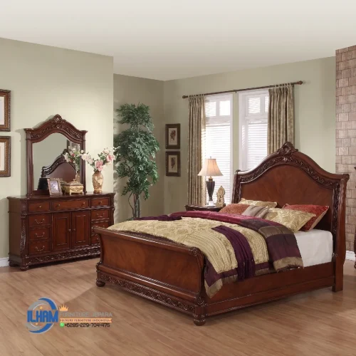 Rekomendasi Kamar Set Tempat Tidur Jati Klasik Ukiran Jepara Authentic