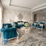 Set Sofa Tamu Klasik White Modern Jepara